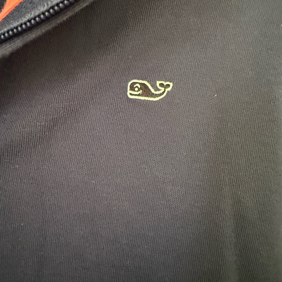 EUC Boys Vineyard Vines half zip Navy Pullover size l (16) - Picture 3 of 4